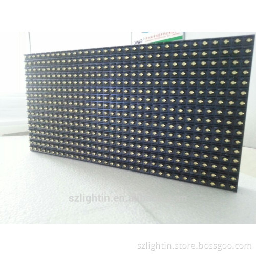 Hd, high refresh rate 3500 cd/sqm p10 single color led module